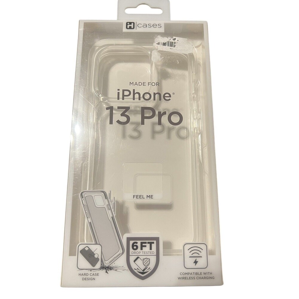 iHome Cases Brand New iPhone 13 Pro Clear 6ft drop Impact Case